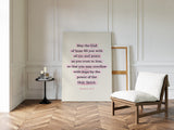 Romans 15 Hope and Peace Scripture Print