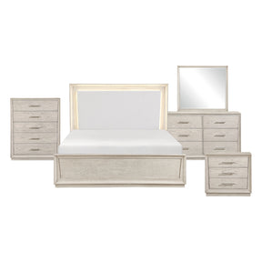 Solas White 5pc Bedroom Set