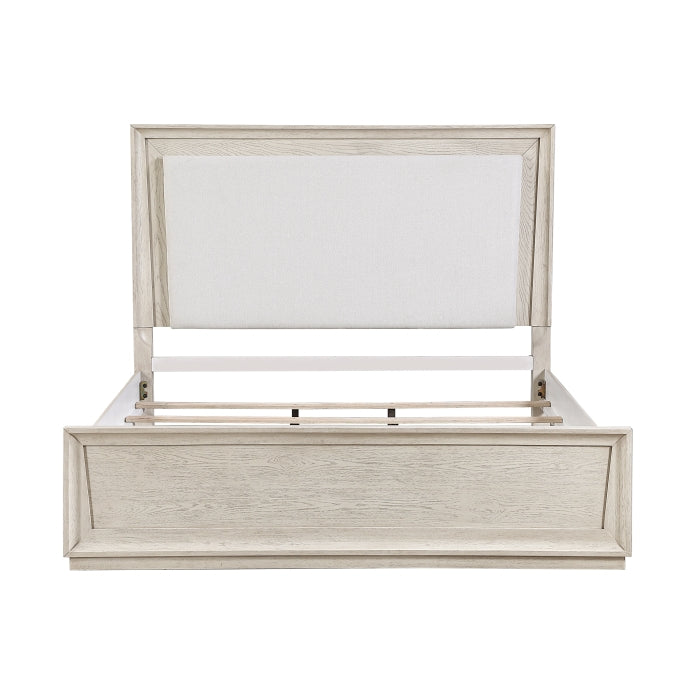 Solas White Eastern King Bed