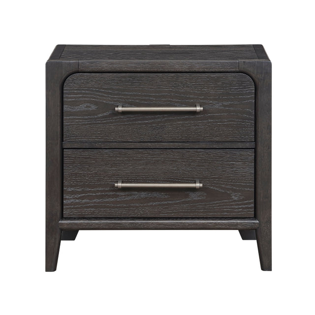 Elowen Black Nightstand