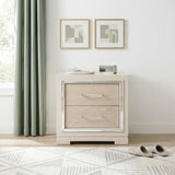 Alabaster Beige Nightstand
