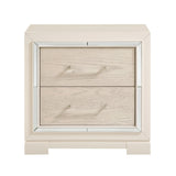 Alabaster Beige Nightstand