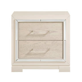 Alabaster Beige Nightstand