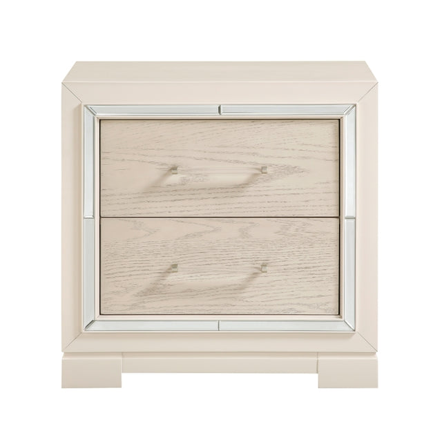 Alabaster Beige Nightstand