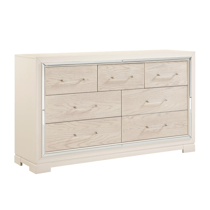 Alabaster Beige 5pc Bedroom Set