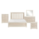 Alabaster Beige 5pc Bedroom Set