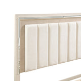 Alabaster Beige 4pc Bedroom Set