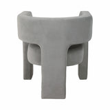 Carnadero Gray Round Back Chair