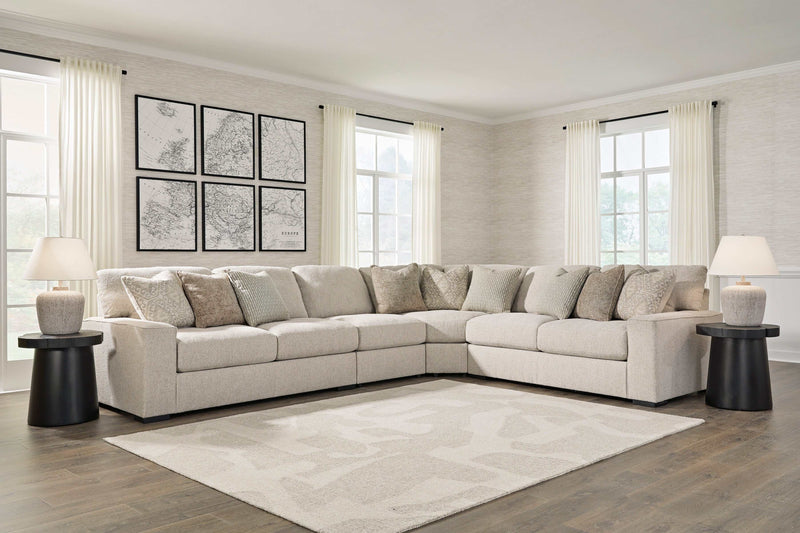 Ballyton Sand 4pc Corner Sectional - Ornate Home