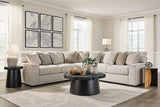 Ballyton Sand 3pc Symmetrical Sectional - Ornate Home