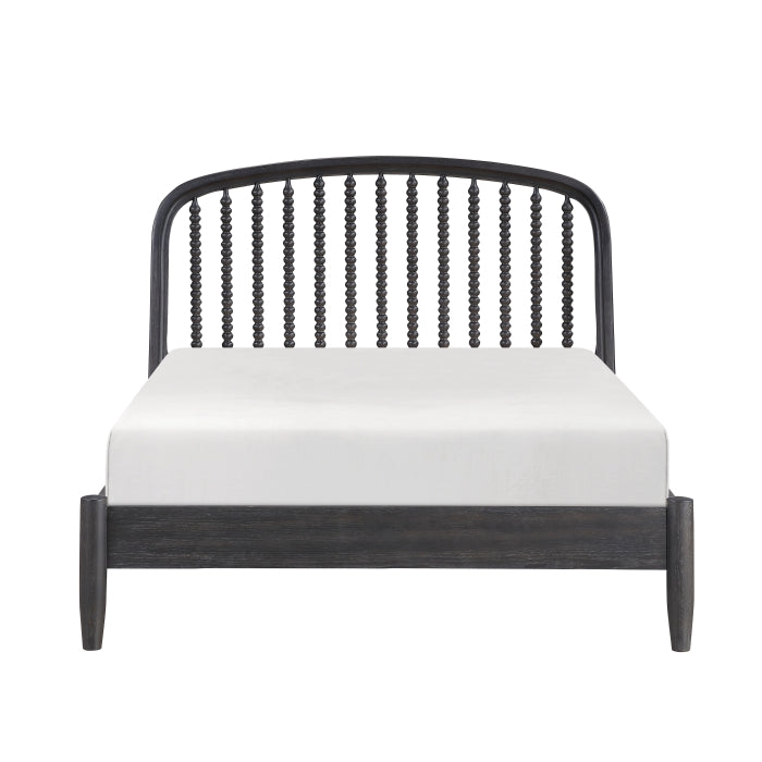 Olson Blue Full Platform Bed
