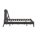 Olson Blue Full Platform Bed