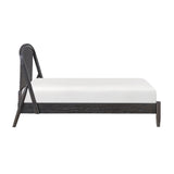 Olson Blue Full Platform Bed