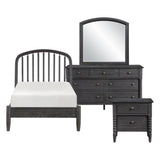 Olson Blue 4pc Bedroom Set
