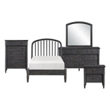 Olson Blue 5pc Bedroom Set