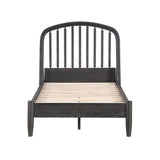 Olson Blue Twin Platform Bed