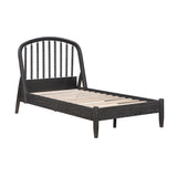 Olson Blue Twin Platform Bed
