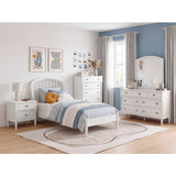 Olson Silver Nightstand