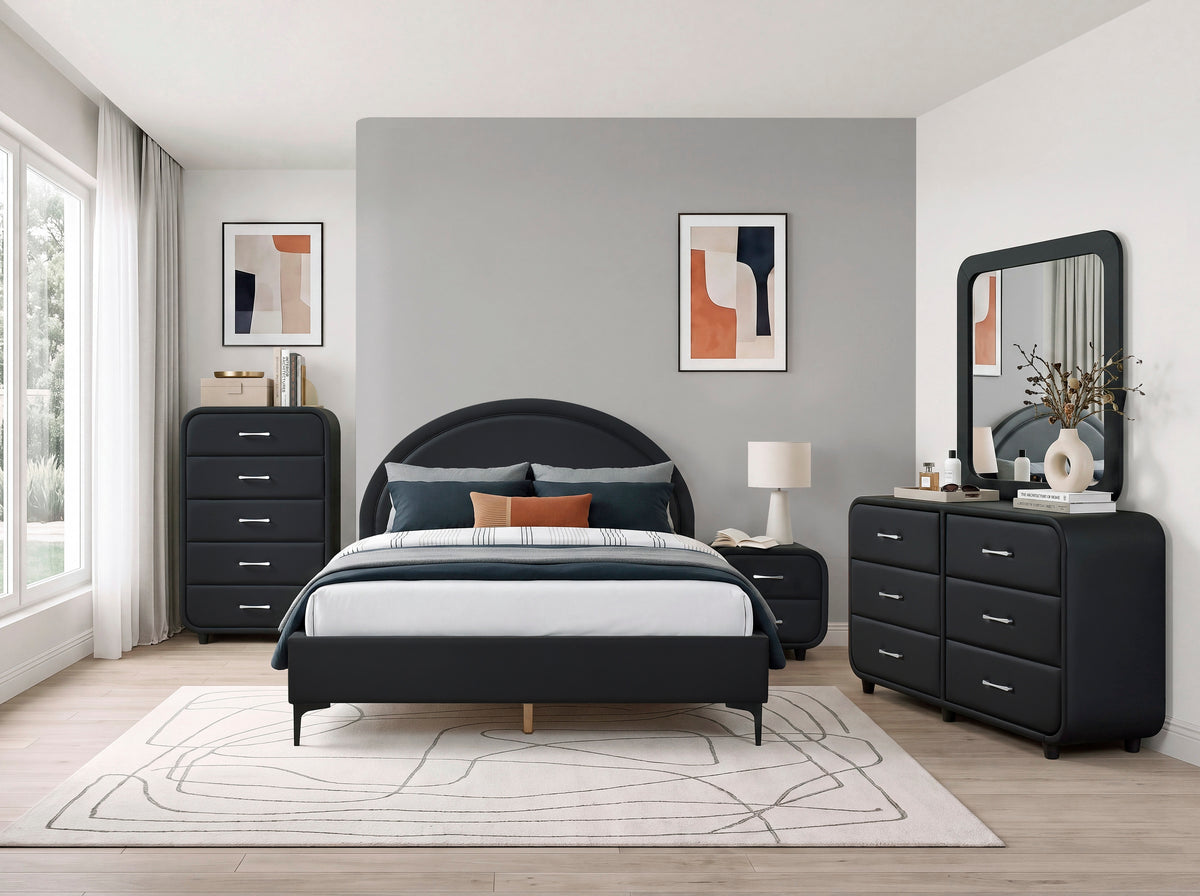 Cuero Charcoal Mirror