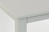 Simplicity Dove Counter Table w/ 4 X-Back Stools