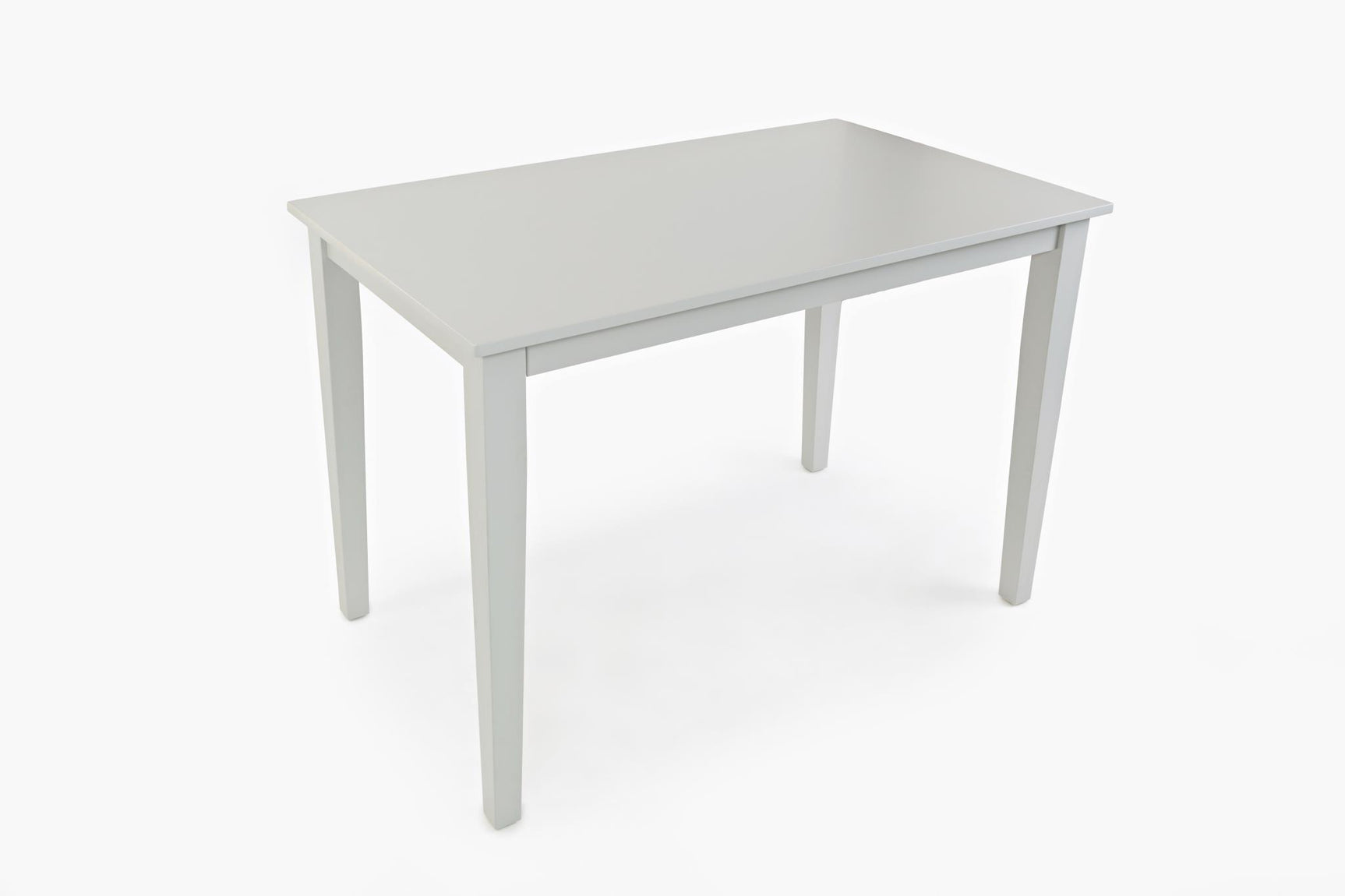 Simplicity Dove Counter Table w/ 4 X-Back Stools