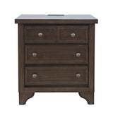 Brentwood Arbor Oak 4-Piece King Bedroom Set