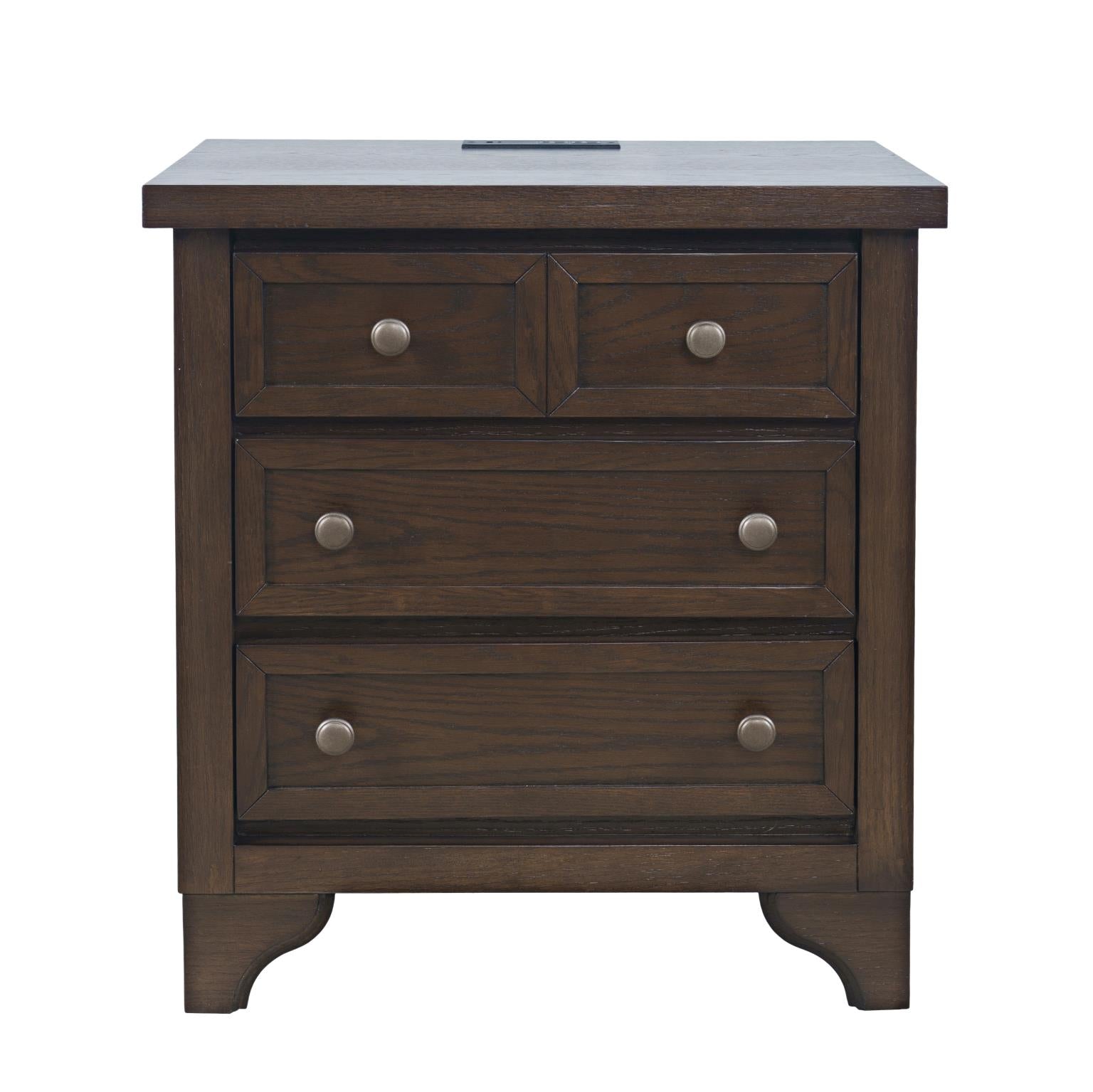 Brentwood Arbor Oak 4-Piece King Bedroom Set