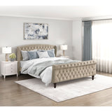 Heirloom Brown Queen Platform Bed
