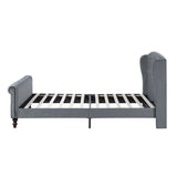 Heirloom Gray Queen Platform Bed