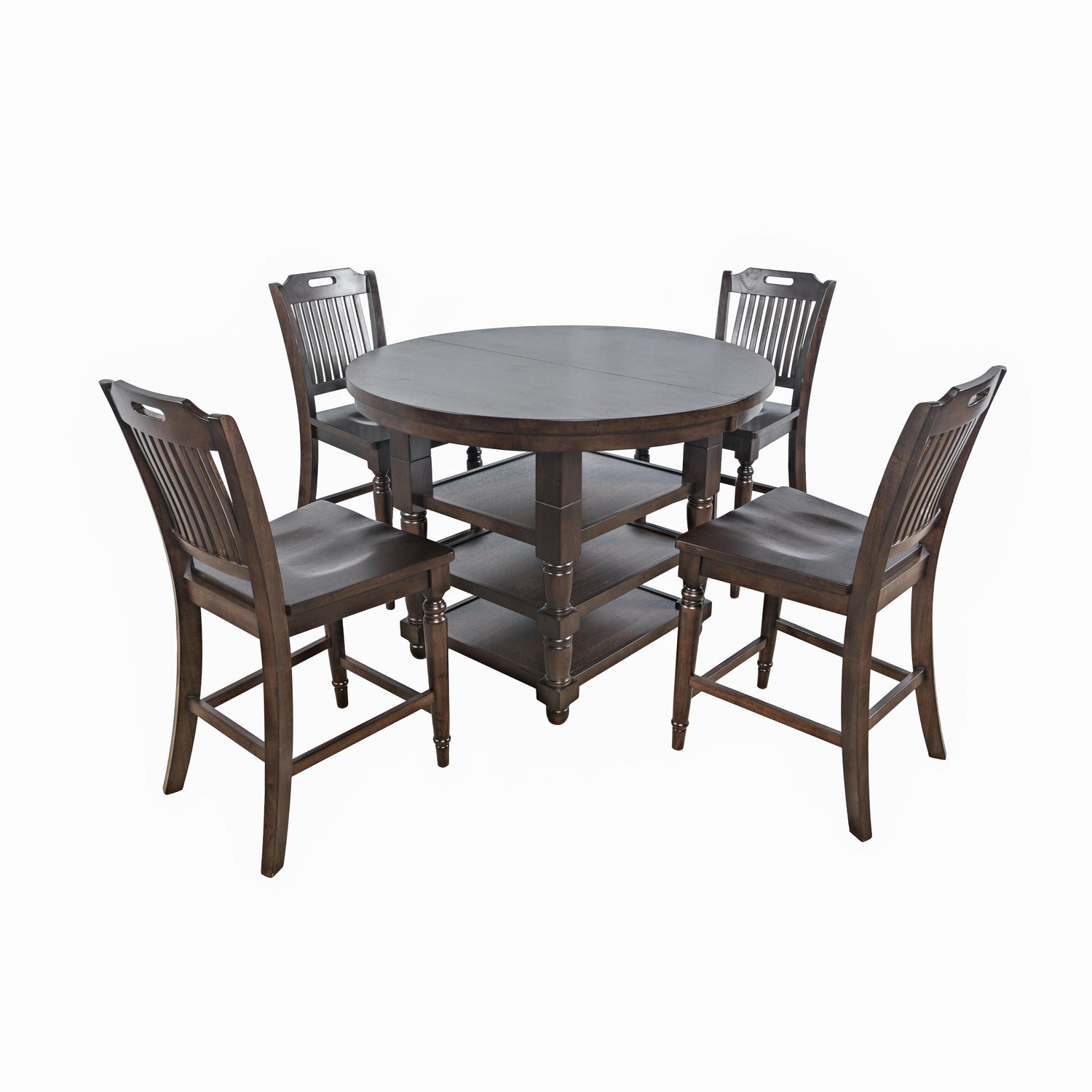 Winchester Portwood 66 High/Low Dining Table w/ 4 Stool