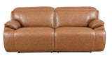 Heber Saddle Fabric Dual Power 2-Seater Reclining Sofa