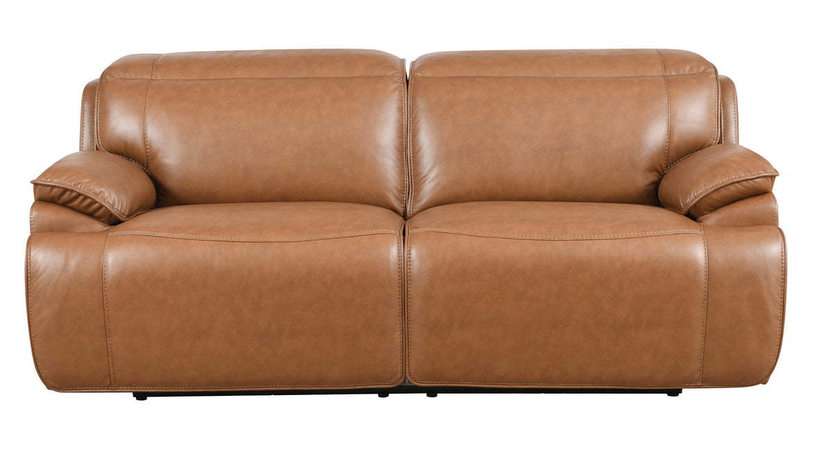 Heber Saddle Fabric Dual Power 2-Seater Reclining Sofa