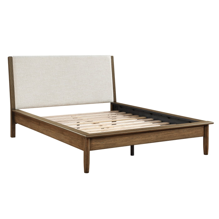 Marlow Beige Eastern King Platform Bed
