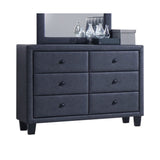 Saveria Two Tone Gray Dresser