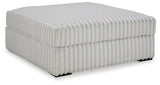 Stupendous Alloy 4-Piece Sectional, Oversized Chaise and Ottoman (Online Special Price)