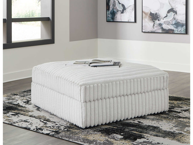 (Online Special Price) Stupendous Alloy Corduroy Oversized Accent Ottoman - Ornate Home