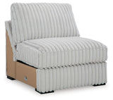 Stupendous Alloy 4-Piece Sectional, Oversized Chaise and Ottoman (Online Special Price)