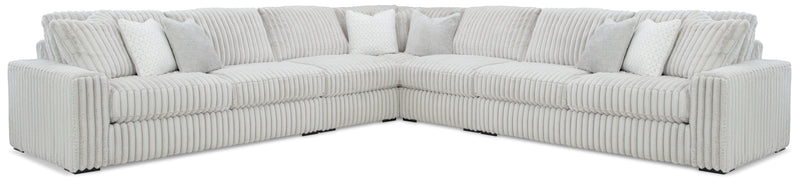 Stupendous Alloy 5-Piece Sectional - Ornate Home