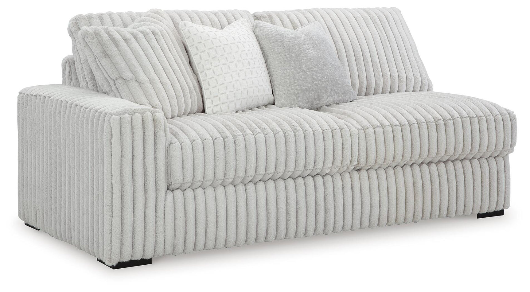 Stupendous Alloy 4-Piece Sectional, Oversized Chaise and Ottoman (Online Special Price)