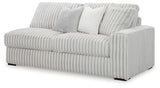 Stupendous Alloy 4-Piece Sectional, Oversized Chaise and Ottoman (Online Special Price)