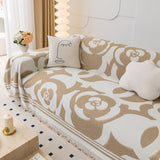 Chenille Sofa Cover Blanket, Couch Cover Blanket Throws for Couches Living Room Furniture Throw Covers