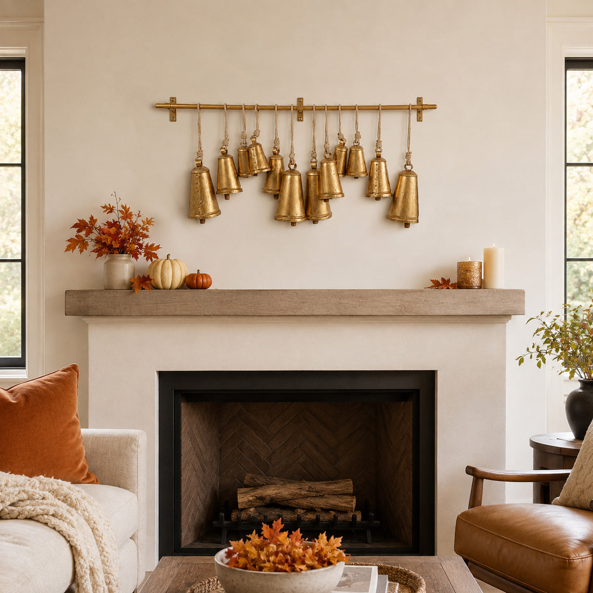 Durbanbrook Gold/Tan Wall Hanging