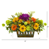 26” Mixed Floral Arrangement