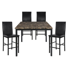 Tempe Gray 5pc Dining Set