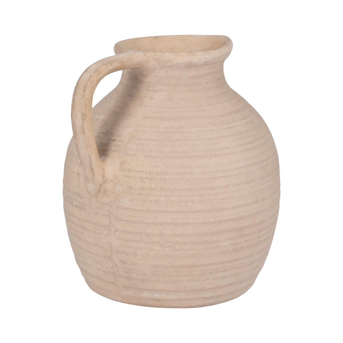 Grangeville Ivory Paper Mache Pitcher