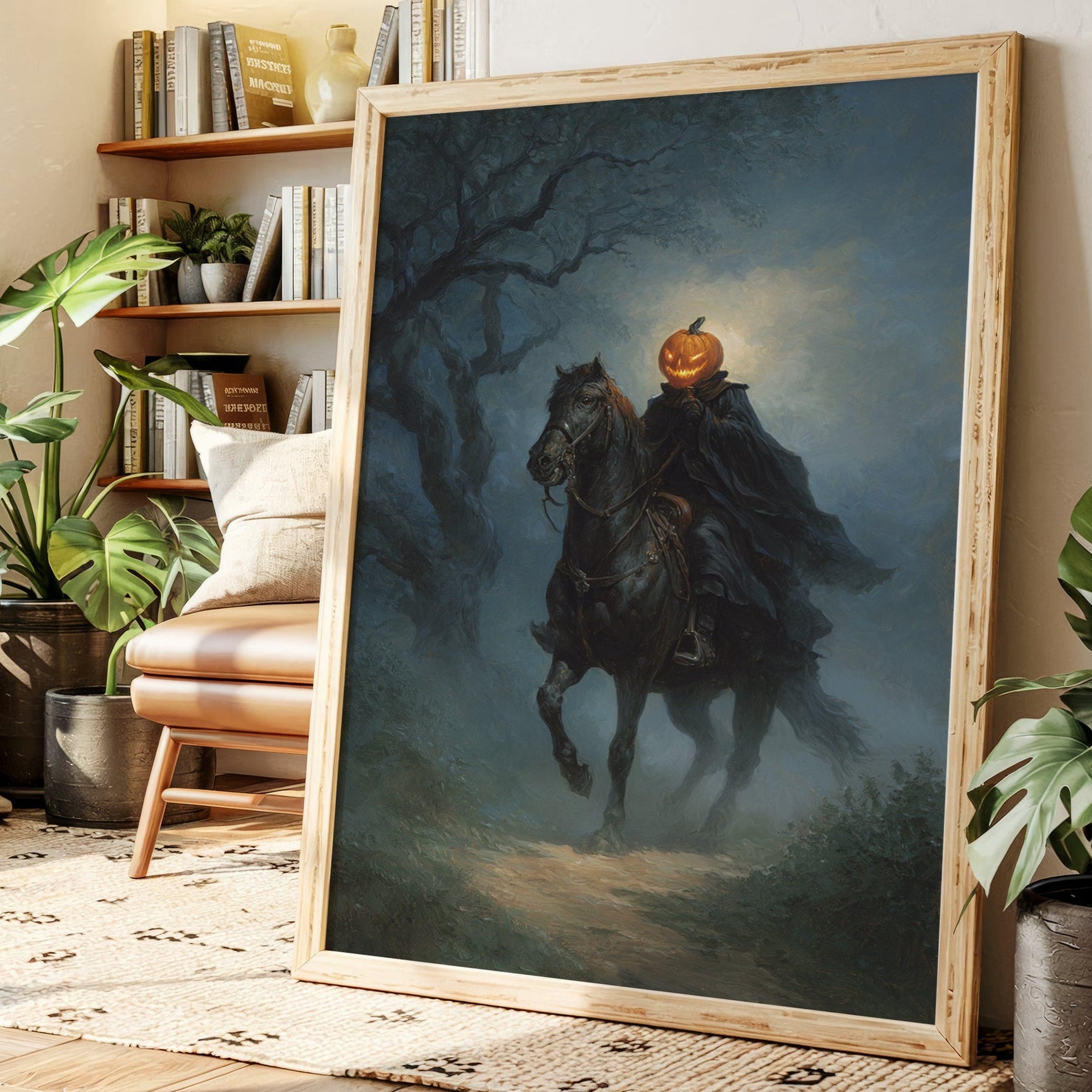 A Ride Through Autumn's Veil