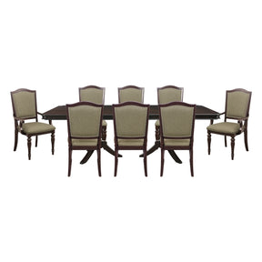 Marston Gray 9pc Dining Set