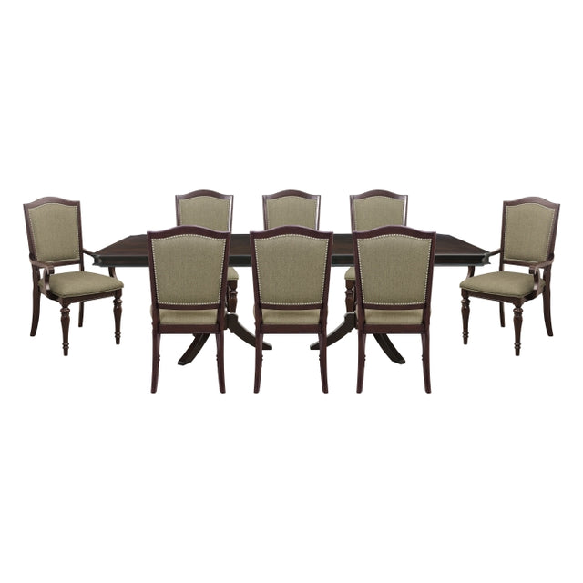 Marston Gray 9pc Dining Set