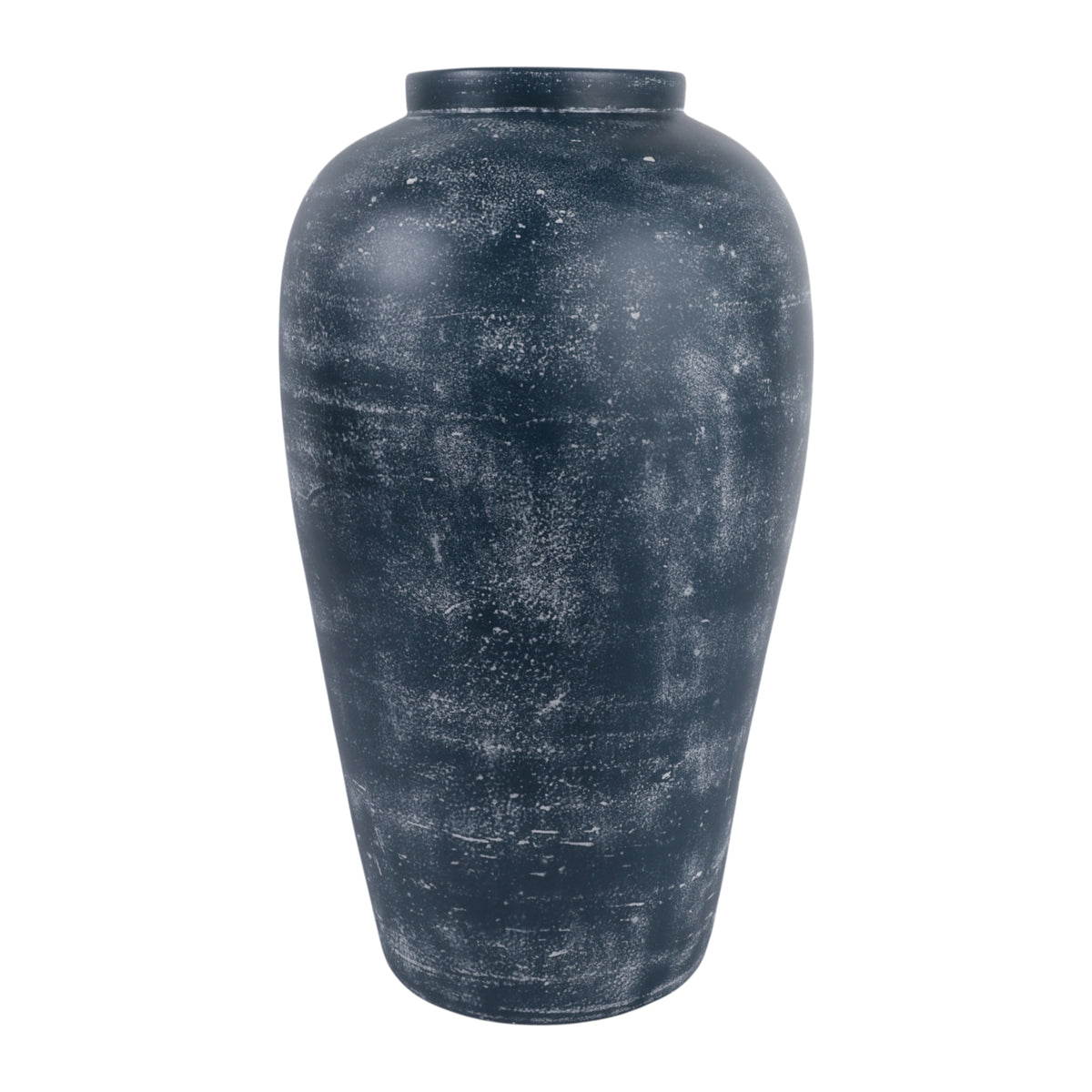Dos Rios Blue Terracotta Vase