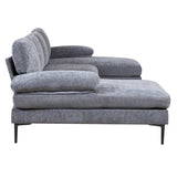 Azariah U Shape 3pc Sectional Sofa - Ornate Home